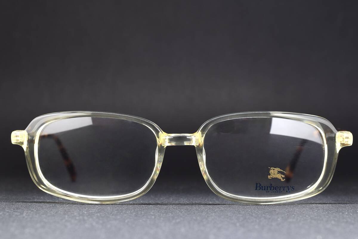 デッドストック Burberrys 809 51-18 フルリム メガネ サングラス フレーム バーバリー キハク/デミブラウン ヴィンテージ拍卖