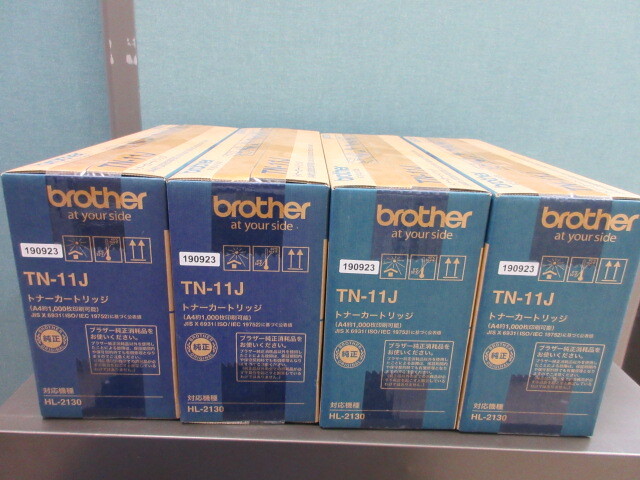 brother ブラザー 純正トナー  TN-11J  4本拍卖