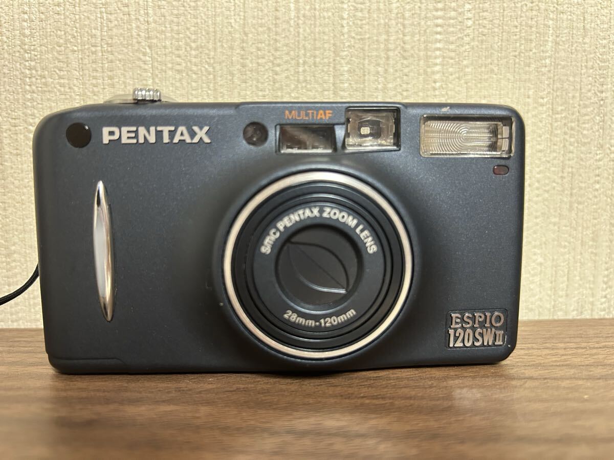 希少 PENTAX ESPIO 120SWⅡ ペンタックス 120 SW 2 インディゴブルー拍卖