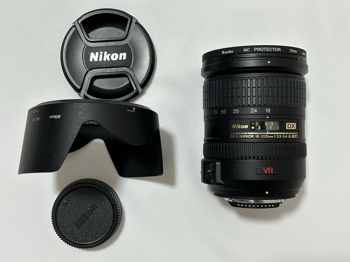 【極上品】Nikon ニコン AF-S NIKKOR 18-200mm F3.5-5.6 G ED DX VR拍卖