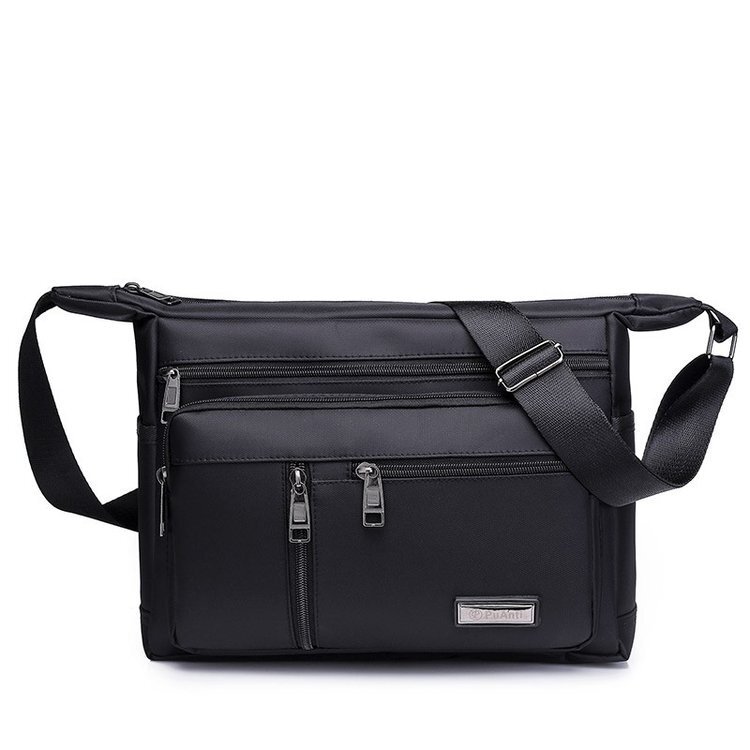 同梱1万円送料無料ショルダーバッグメンズメンズバッグビジネスバッグワンショルダーバッグ鞄大容量ポケット多数斜めがけチャックカバン黑拍卖