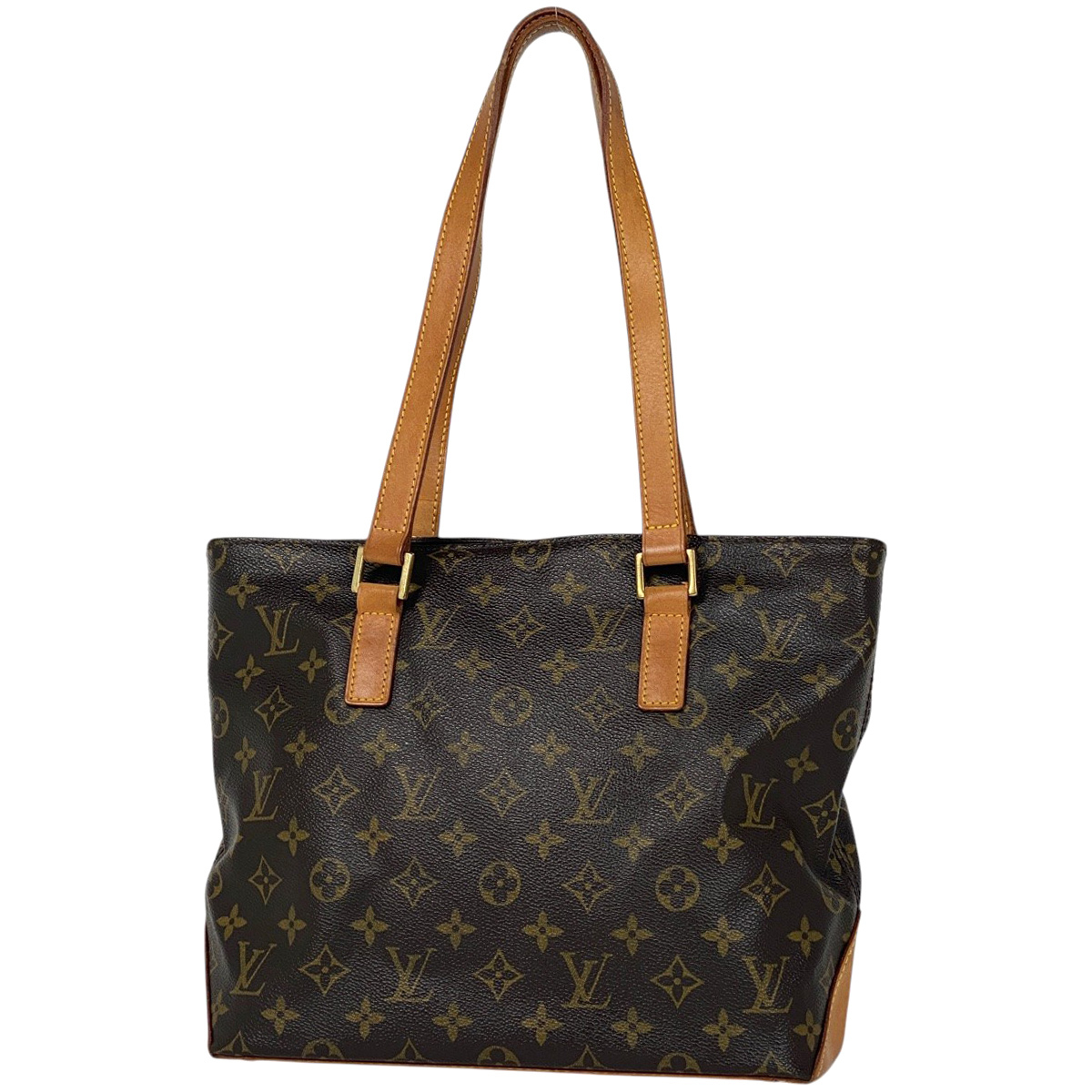 ルイ・ヴィトン Louis Vuitton カバ ピアノ ショルダーバッグ 肩掛け トートバッグ モノグラム ブラウン M51148 レディース 【中古】拍卖