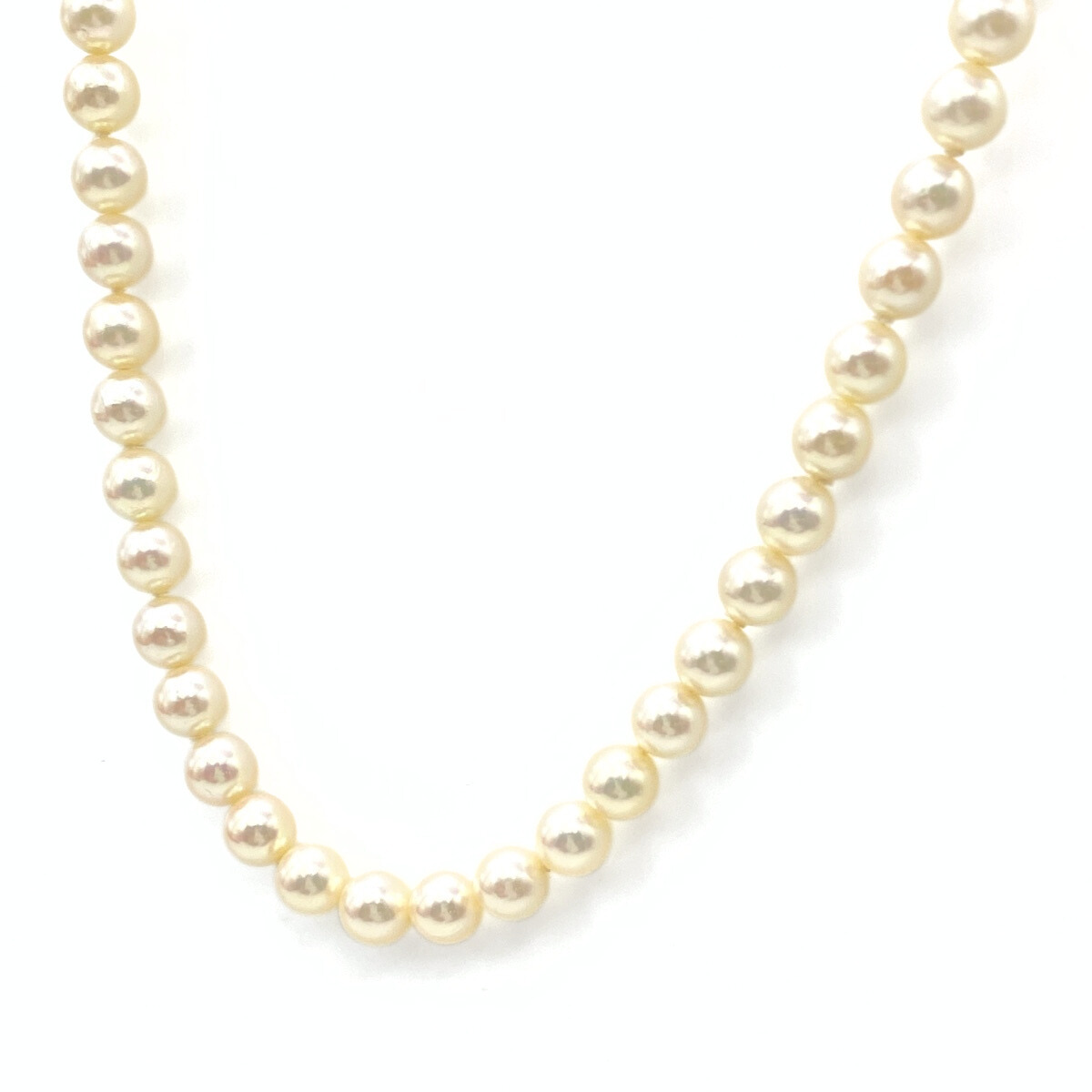 タサキ TASAKI パール デザインネックレス シルバー 真珠 ネックレス SV パール レディース 【中古】拍卖