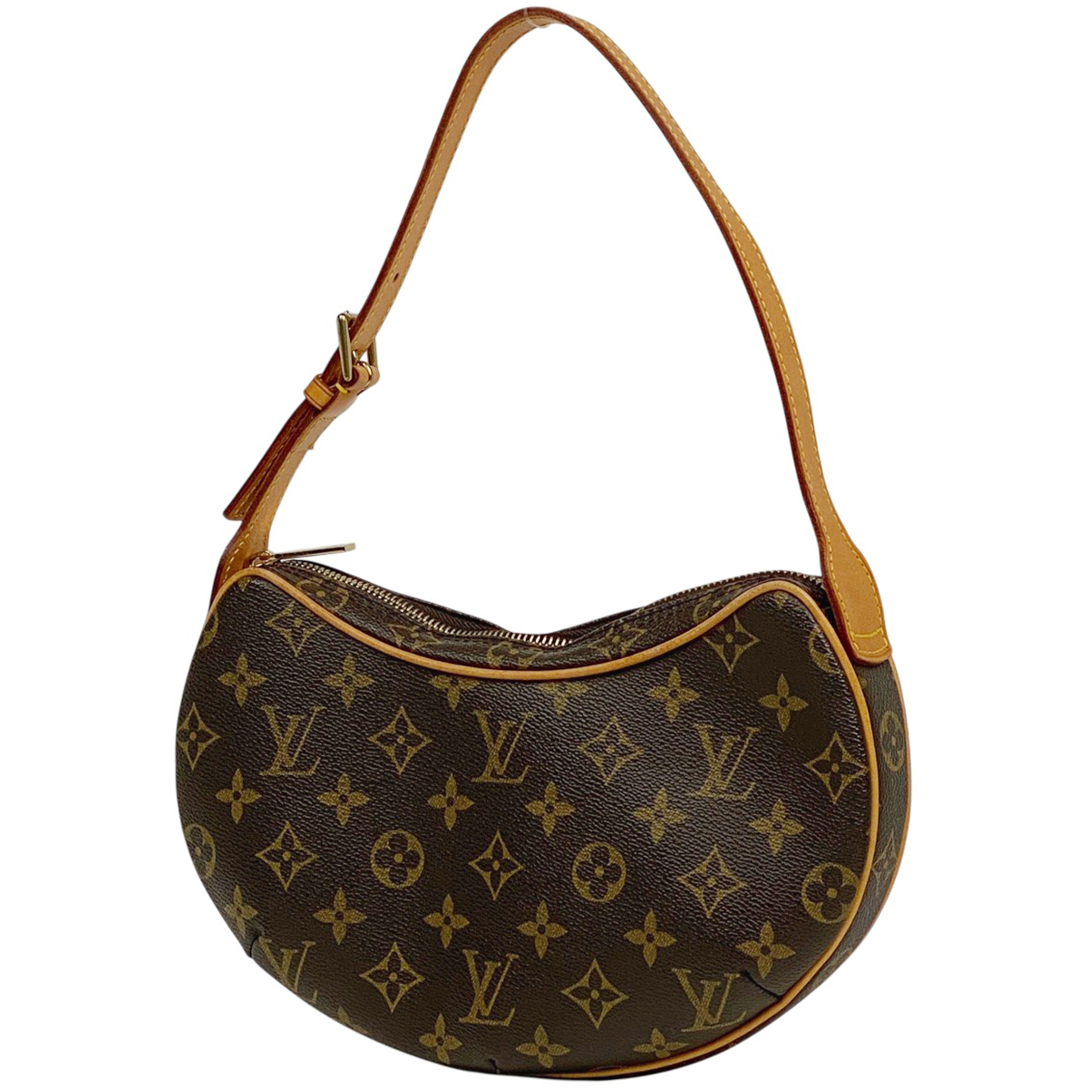 ルイ・ヴィトン Louis Vuitton ポシェット クロワッサン ワンショルダー モノグラム ブラウン M51510 レディース 【中古】拍卖