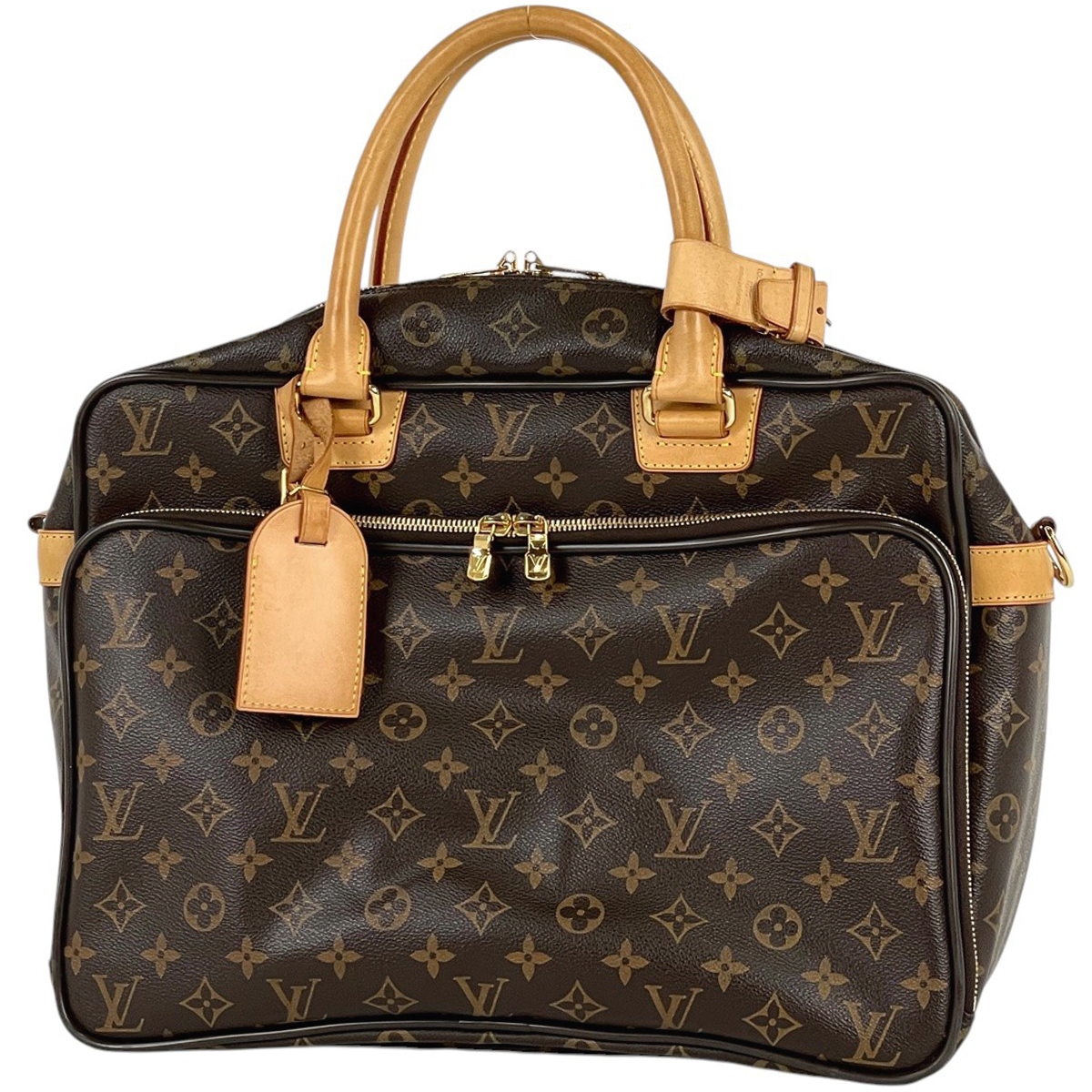 ルイ・ヴィトン Louis Vuitton イカール ショルダーバッグ ビジネスバッグ モノグラム ブラウン M23252 メンズ 【中古】拍卖