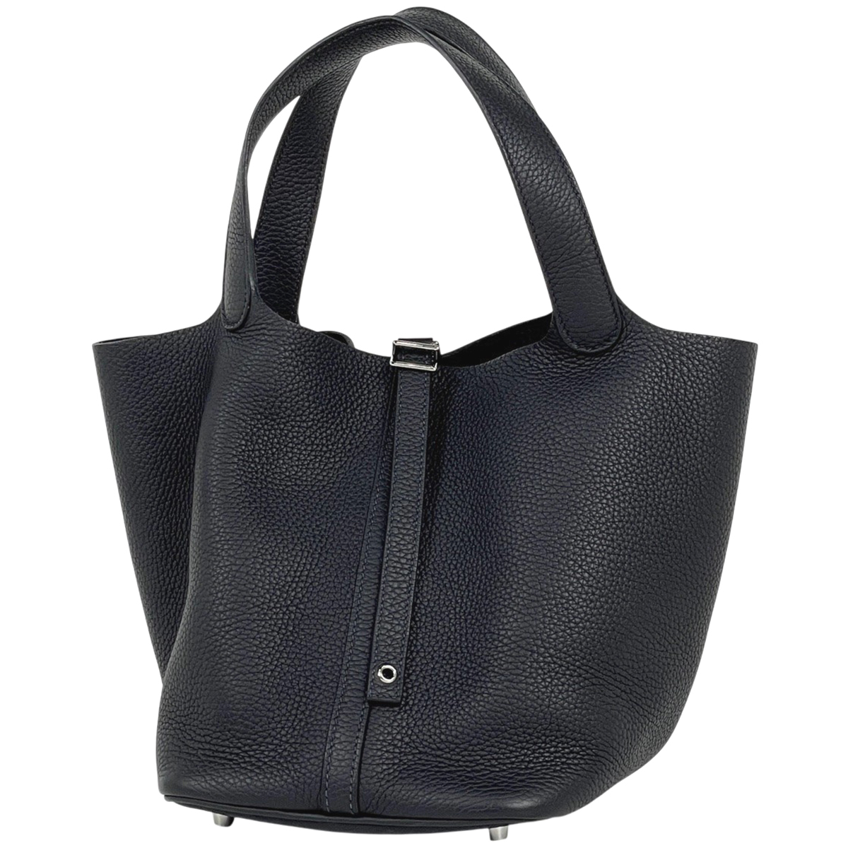 エルメス HERMES ピコタンロック MM ミニバッグ ハンドバッグ トリヨンクレマンス キャバン(ダークネイビー) U レディース 【中古】拍卖