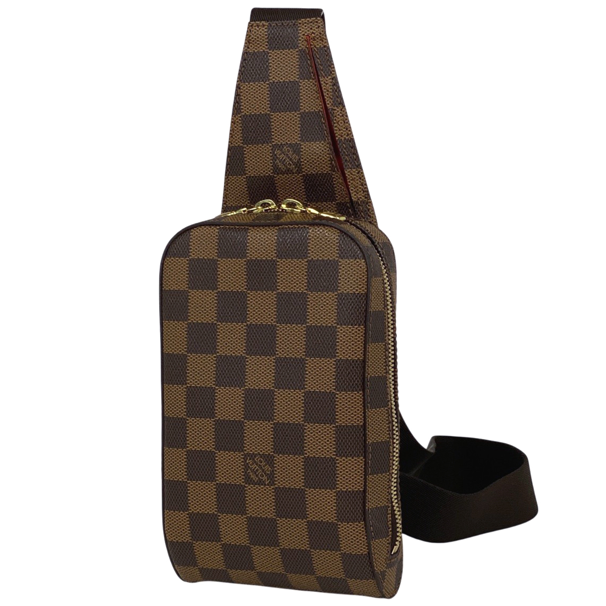 ルイ・ヴィトン Louis Vuitton ジェロニモス ウエストバッグ ショルダーバッグ ボディバッグ ダミエ ブラウン N51994 レディース 【中古】拍卖