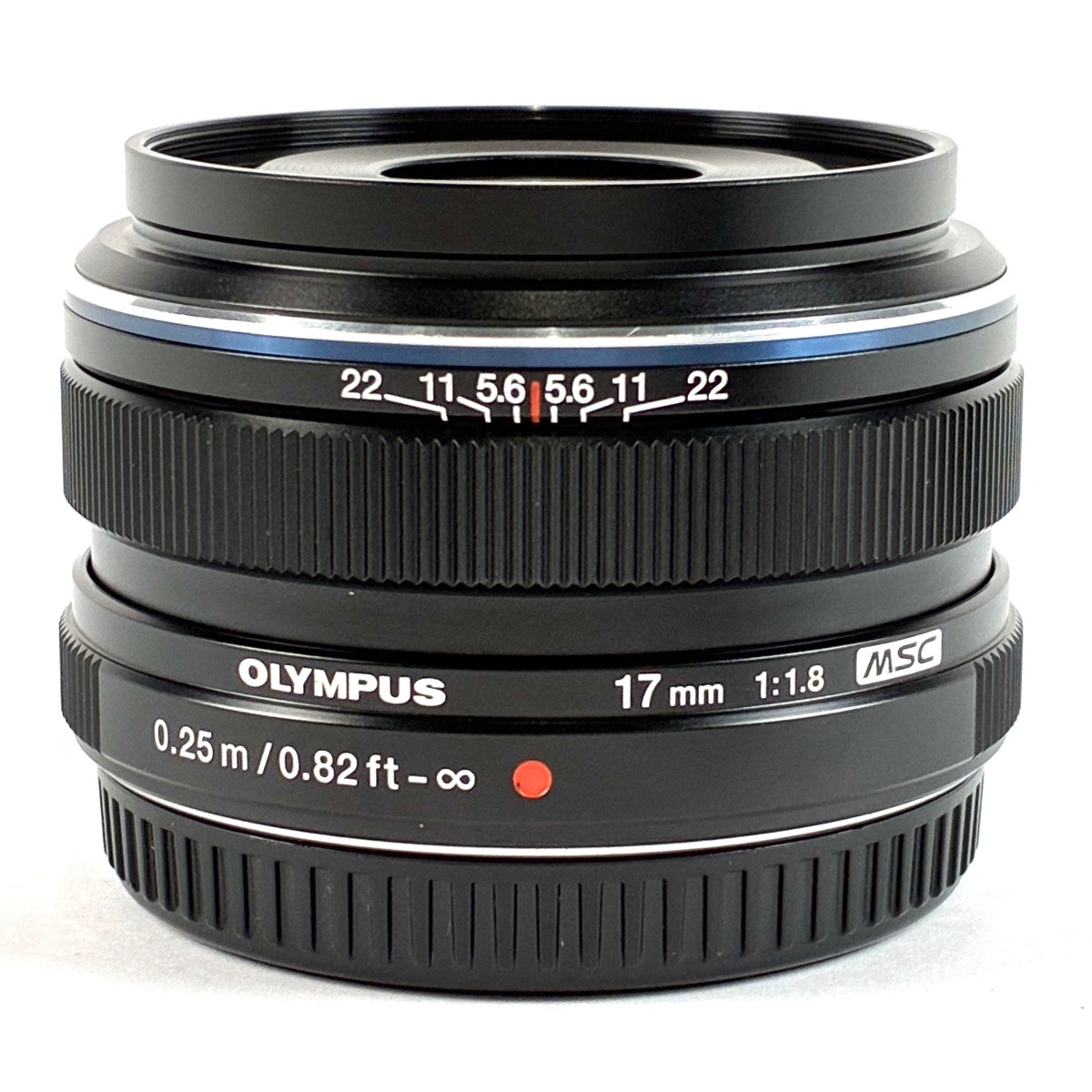 【1円】 パナソニック Panasonic M.ZUIKO DIGITAL 17mm F1.8 ブラック 一眼カメラ用レンズ(オートフォーカス) 【中古】拍卖