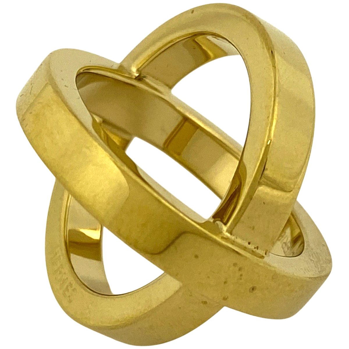 エルメス HERMES コスモス スカーフ留め スカーフホルダー スカーフリング GP ゴールド レディース 【中古】拍卖