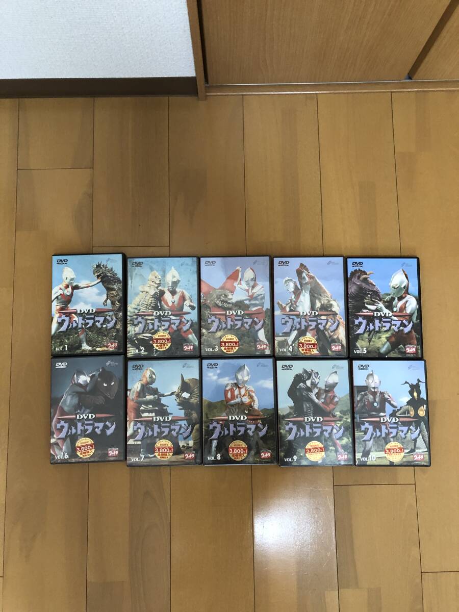 ◇ウルトラマン VOL.1からVOL.10◇DVD/デジタルウルトラシリーズ/◇現状渡し拍卖