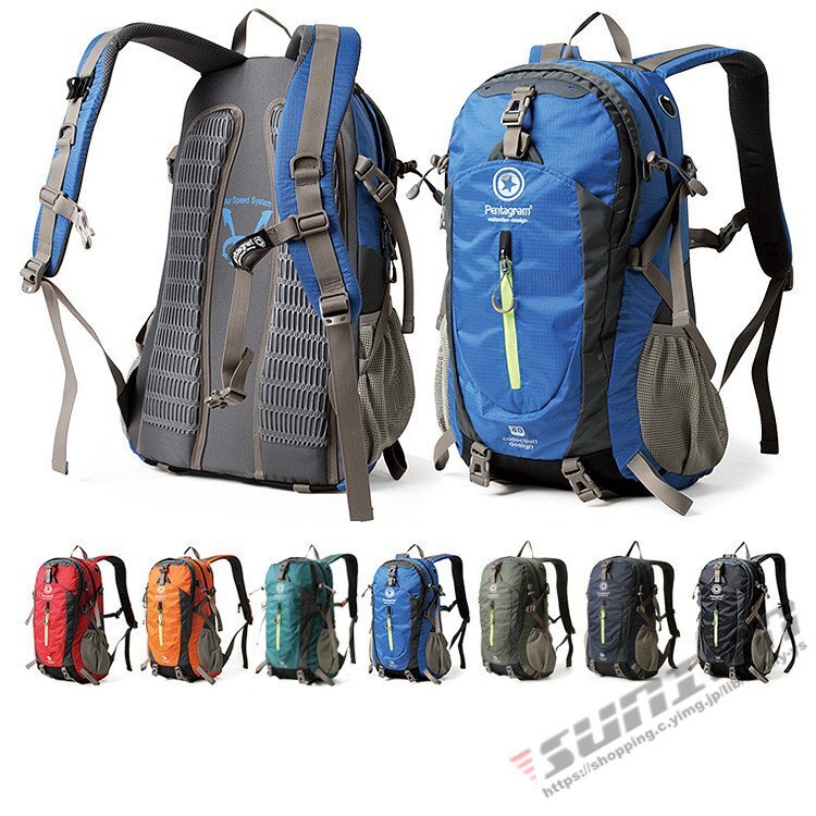 バックパック メンズ レディース 防水 軽量 スポーツ 登山 ザック 登山用 リュックサック 40L 多機能 撥水 旅行 軽い 防拍卖