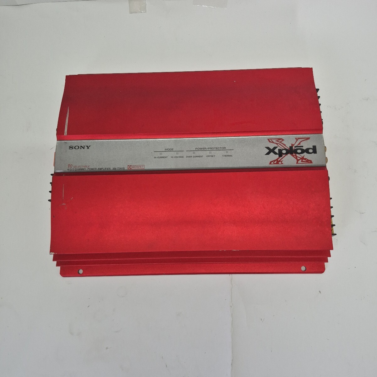 動作未確認 SONY ソニー アンプ XM-754HX Xplod拍卖
