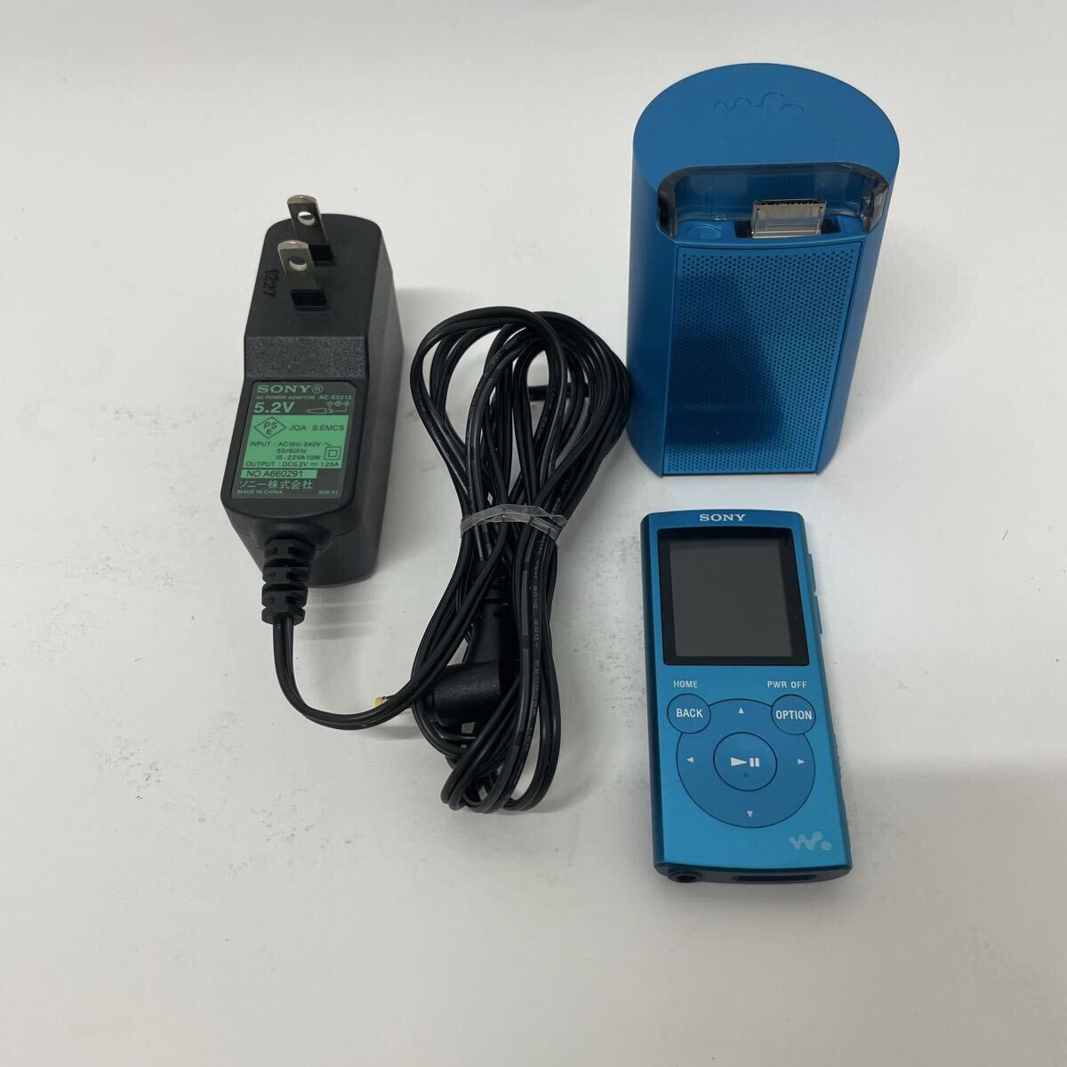 SONY ソニー ウォークマン NW-E062 スピーカー RDP-NWT6M ブルー拍卖