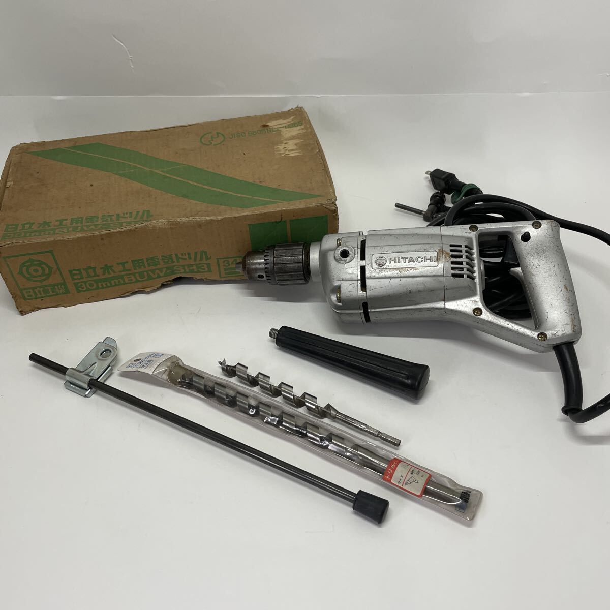 HITACHI 日立 木工用 30mm 電気ドリル BUW-SH3拍卖