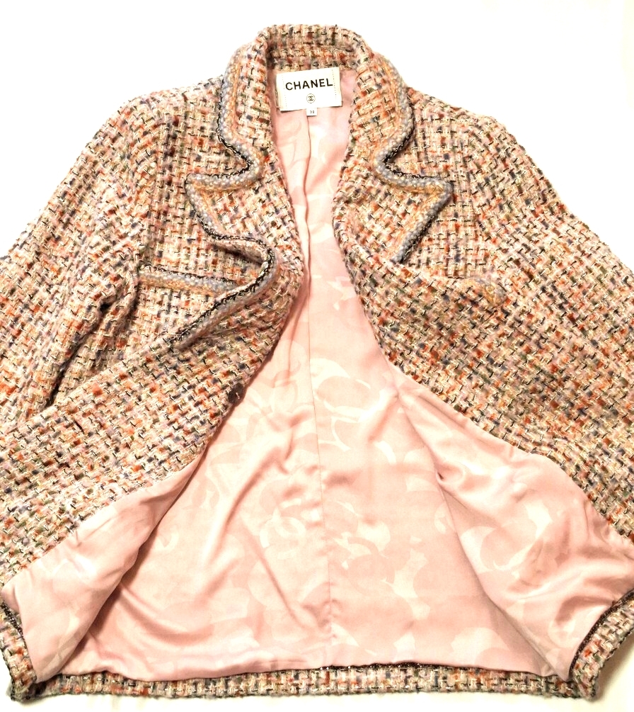 CHANEL シャネルツイードジャケット シャネルジャケット シャネルアウター シャネルテーラードジャケット拍卖
