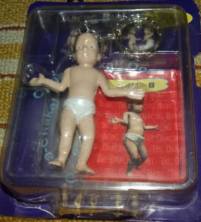■【THE DANCING BABY ダンシングベイビー】1999年に出た景品用フィギュアキーホルダー(未開封・この商品は市販されてません)拍卖