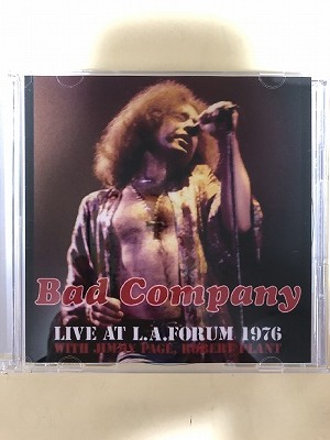 BAD COMPANY CD/DVD LIVE AT L.A. FORUM 1976 & Illinois State Fair 2019 & FREDERICK MD USA 2010 同梱可能拍卖