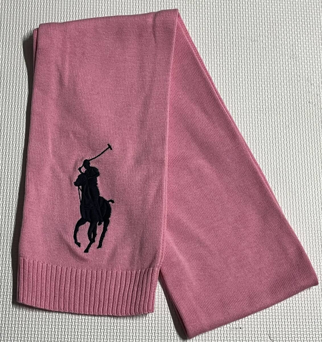 19065 RALPH LAUREN ラルフローレン マフラー 長さ約160㎝ 幅約17㎝ 現状品 自宅保管品 ほつれ汚れ有 包装無しでそのまま封入し発送拍卖