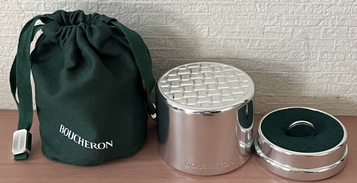 19017【最終出品】Boucheron ブシュロン キャトルブラックリング Au750 K18 13号 指輪 アクセサリー 自宅保管品 中古品 簡易包装で発送拍卖