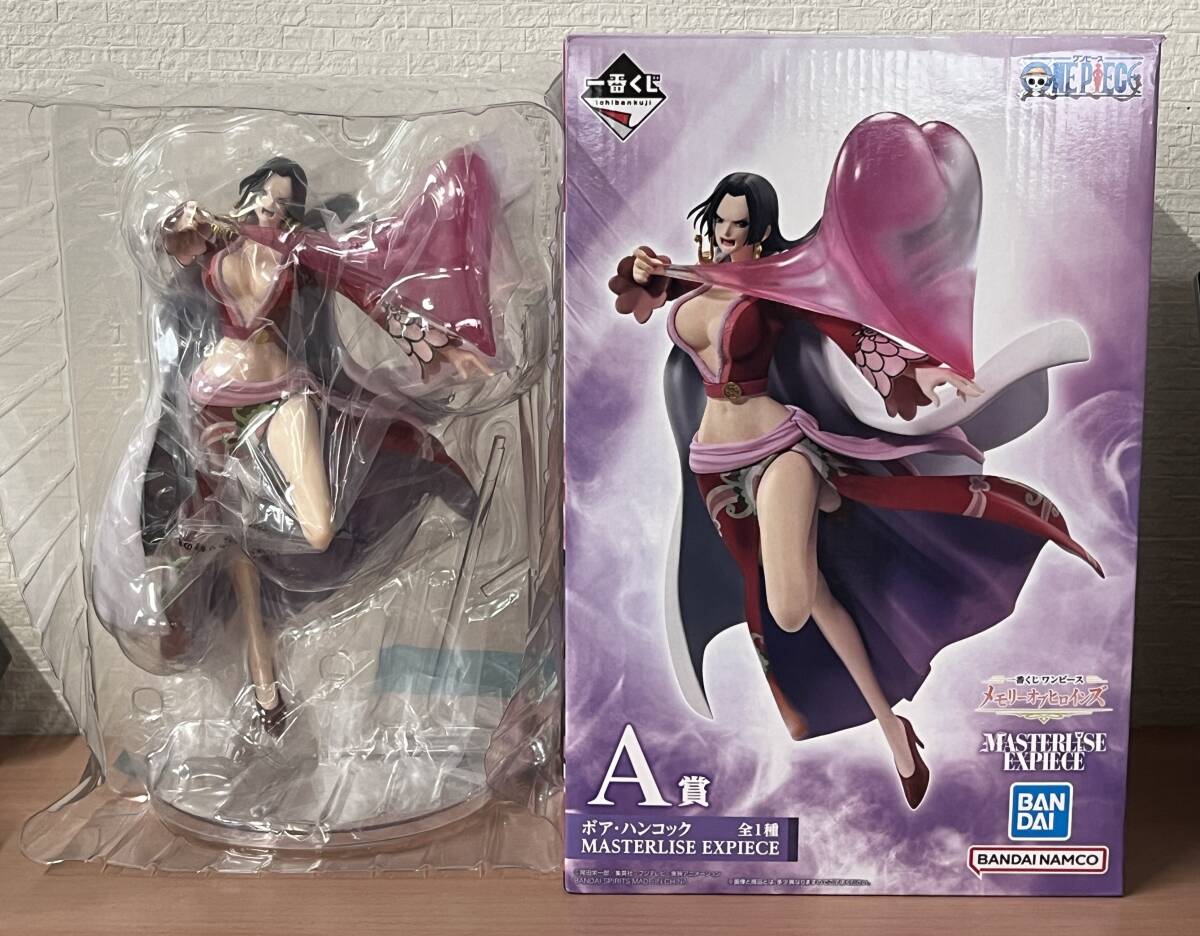 19026 【開封済・未使用】フィギュア 一番くじ ワンピース メモリーオブヒロインズ A賞 ボア・ハンコック MASTERLISE EXPIECE 現状品拍卖