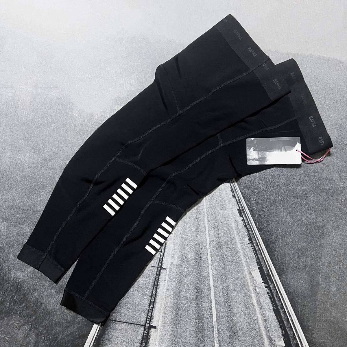 新品 Rapha Pro Team Leg Warmers Lサイズ ブラック ラファ プロチーム レッグウォーマー拍卖