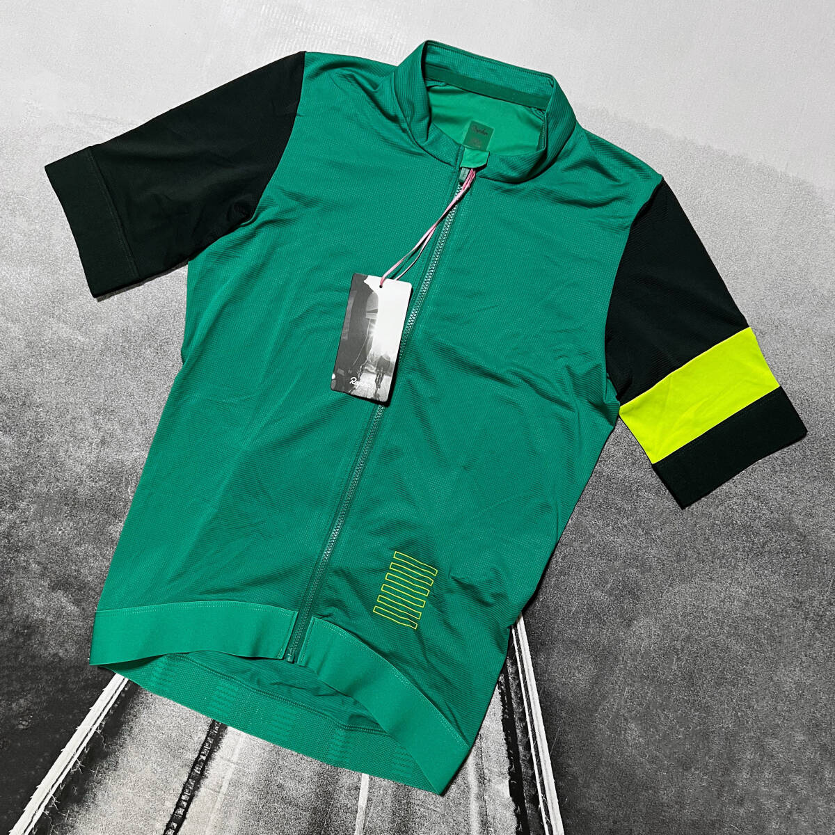 新品 Rapha 廃盤品 Men's Pro Team Training Jersey Sサイズ グリーン ラファ メンズ プロチーム トレーニング ジャージ 半袖拍卖