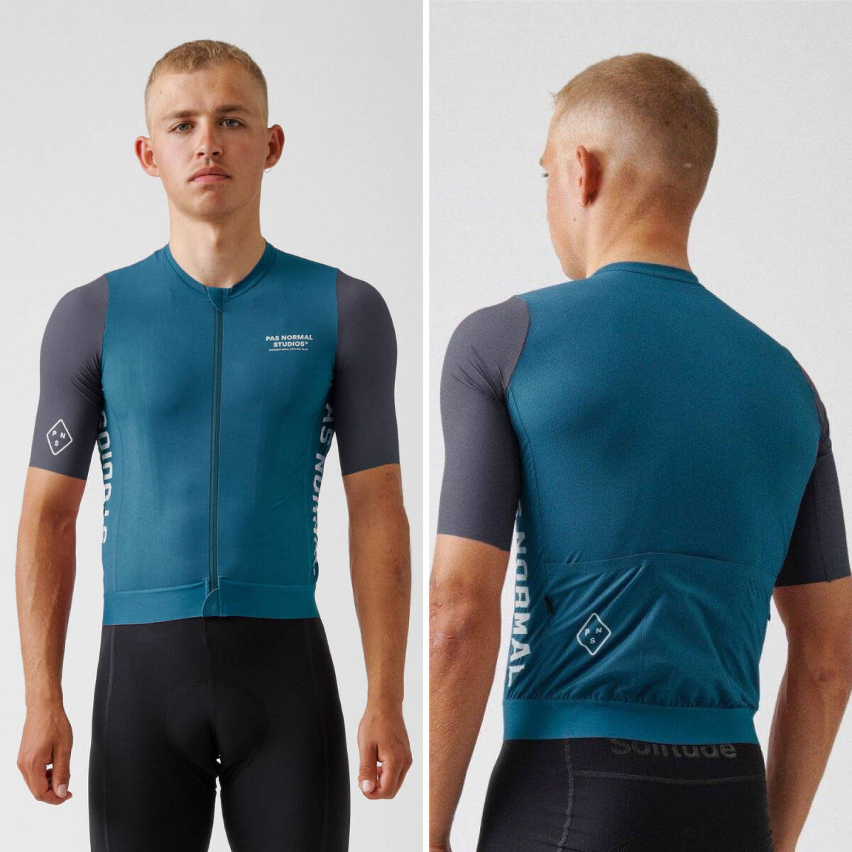 新品 Pas Normal Studios Men's Solitude Midsummer Jersey Lサイズ パスノーマルスタジオ ソリチュード ミッドサマー ジャージ 半袖 Rapha拍卖