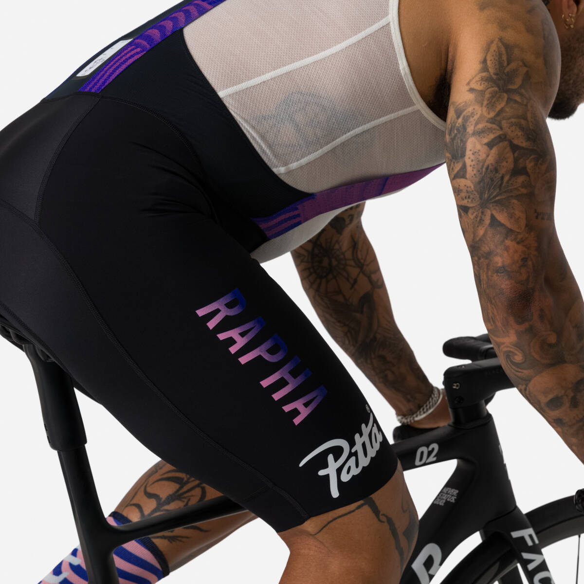 新品 Rapha + Patta 特別限定版 Men's Pro Team Bib Shorts Lサイズ ラファ + パタ メンズ プロチーム ビブショーツ拍卖