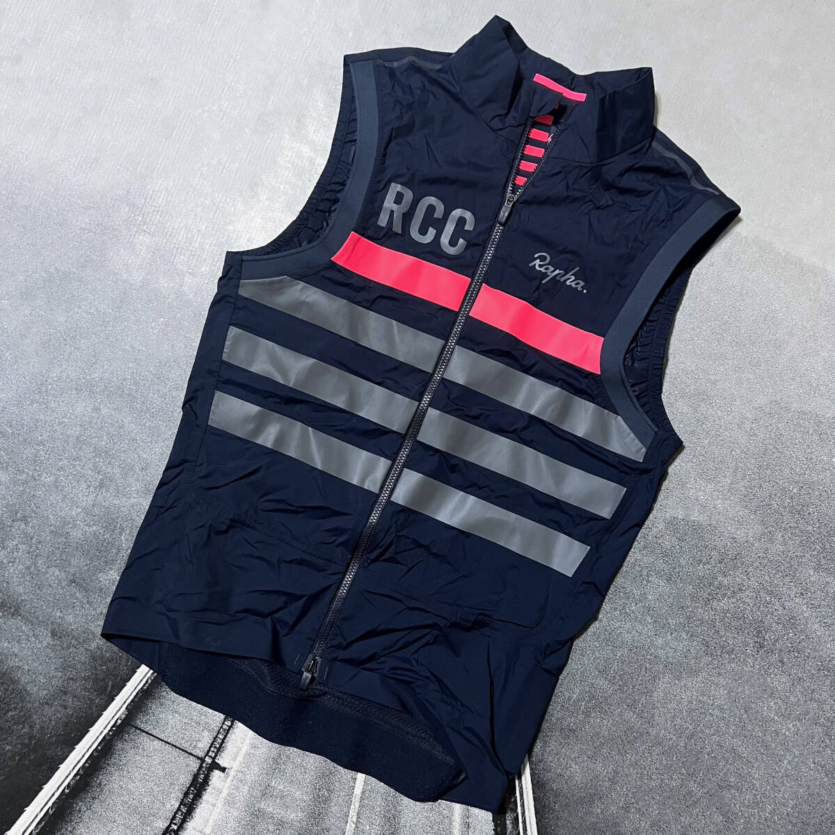 Rapha Men's RCC Pro Team Lightweight Gilet Sサイズ ダークネイビー ラファ メンズ RCC プロチーム ライトウェイト ジレ ベスト拍卖