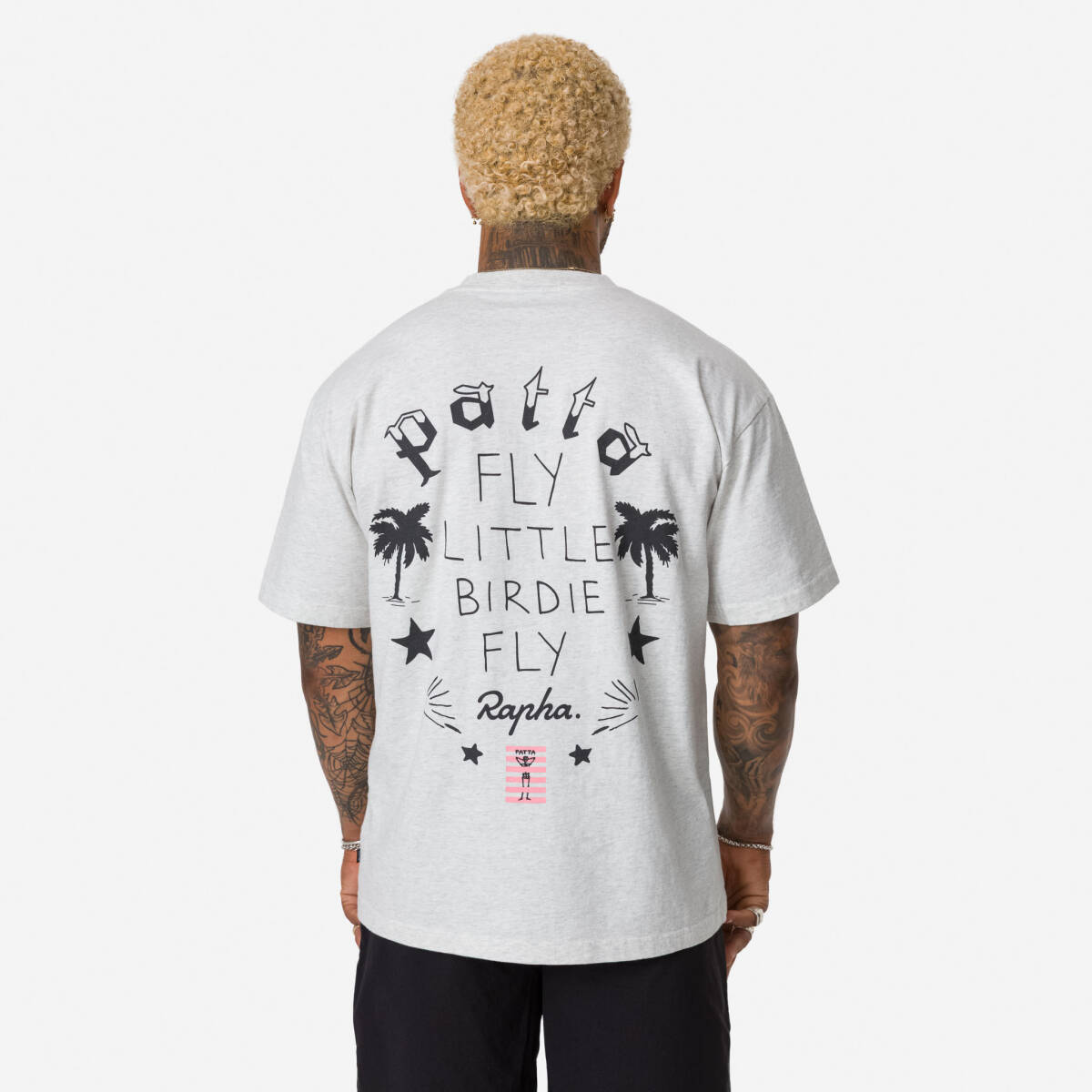 新品 Rapha + Patta 特別限定版 Cotton Short Sleeve T-Shirt Lサイズ ラファ パタ ユニセックス コットン Tシャツ ショートスリーブ 半袖拍卖