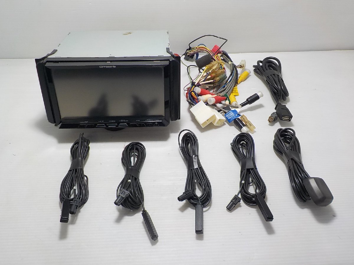 carrozzeria カロッツェリア HDD サイバーナビ AVIC-ZH09 AVIC-ZH09zz CD/DVD/SD/USB/iPod/フルセグ ジャンク品☆25019569三J1908☆拍卖