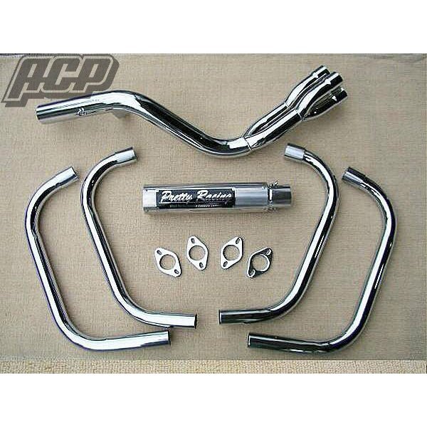 プリティー製 GSX400 インパルス GK79A 流 タイプ2 マフラー拍卖