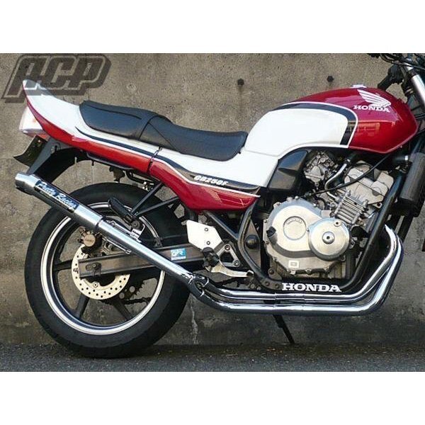 プリティー製 JADE 250 改 タイプ1 4-2-1 マフラー メッキ拍卖