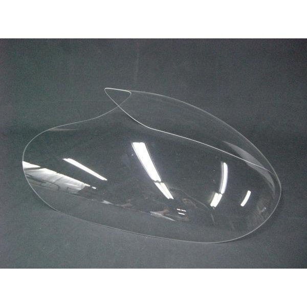 ロケット用 ロングスクリーン(クリアー)新品イノウエ コミネ デュアル ハーフ カウル拍卖