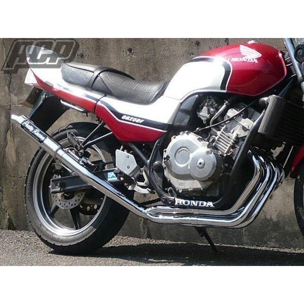 プリティー製 JADE 250 流 タイプ1 4-2-1 マフラー メッキ拍卖