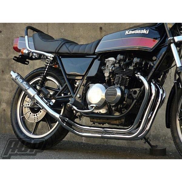 プリティー製 Z400FX E4 改 タイプ3 4-2-1 マフラー メッキ拍卖