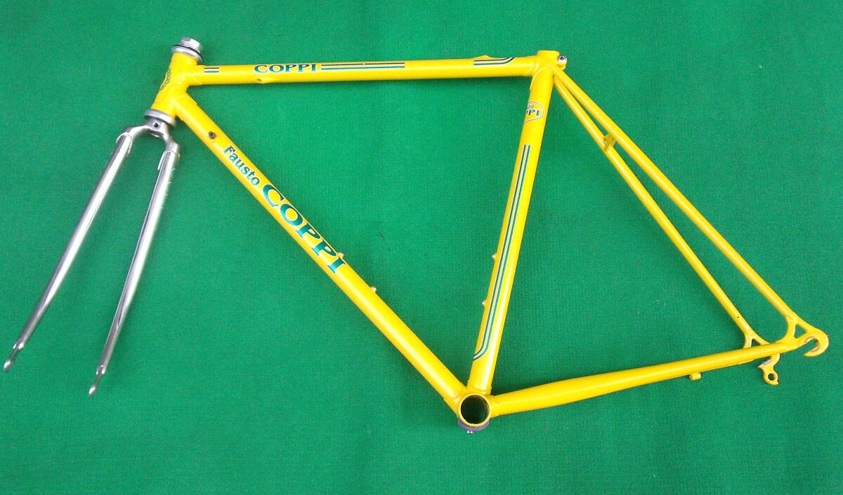 ■T251012-6 伊 ファウストコッピ クロモリロードフレーム拍卖