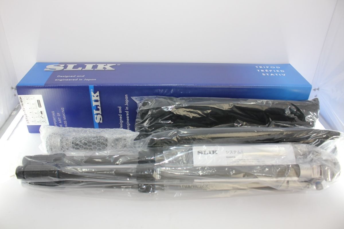 ★新品★店頭展示品★スリック SLIKシステムカーボン 74 WOH カーボン三脚 #A5536拍卖