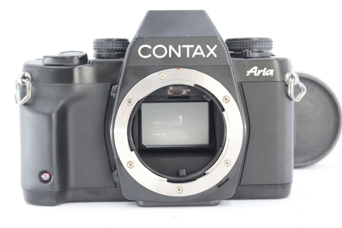 ★実用品★コンタックス CONTAX Aria ボディ 一眼レフフィルムカメラ 《キャップ 付き》 #A5530拍卖