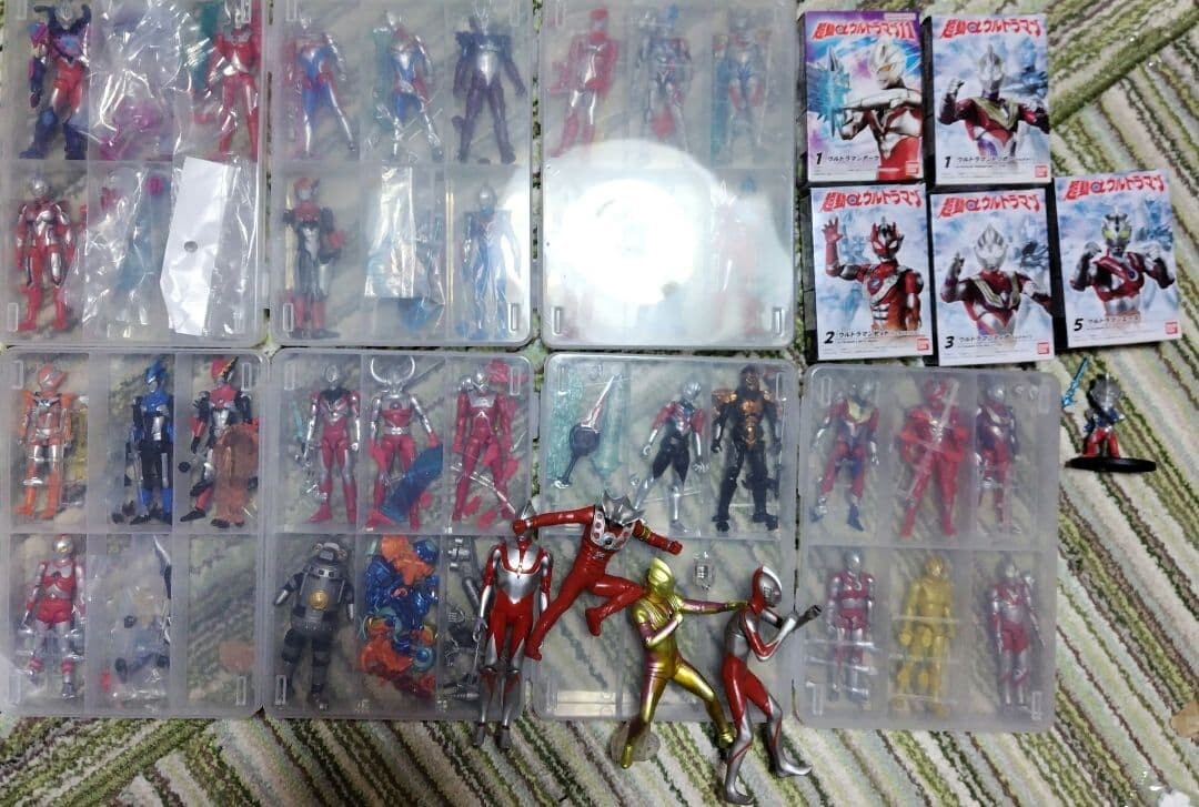 【説明欄必読】 超動 掌動 超動α アルティメットルミナス ウルトラマン シリーズ フィギュアまとめ売り 拍卖
