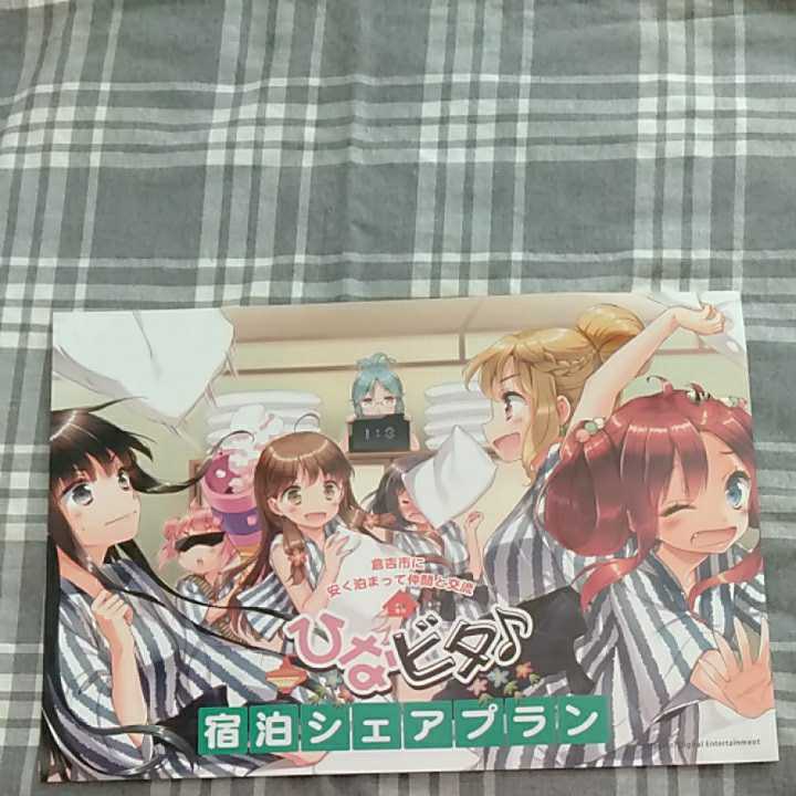 ひなビタ♪ A4サイズチラシ 倉吉市 宿泊シェアプラン拍卖