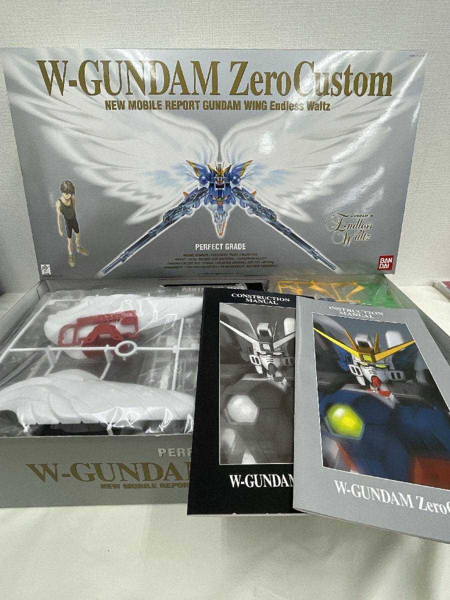 1/60 PG XXXG-00W0 ウイングガンダムゼロカスタム 新機動戦記ガンダムW Endless Waltz 3916-S-2-2拍卖