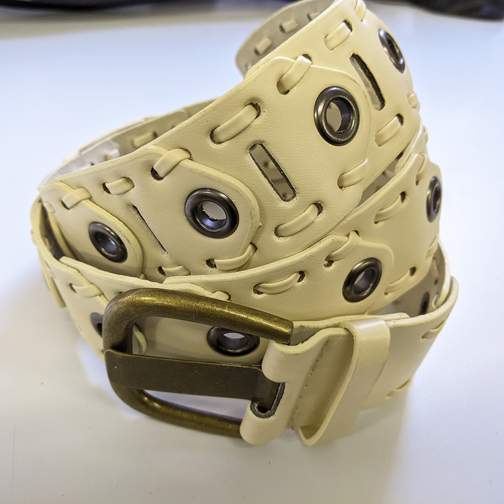 スタッズベルト ベルト シンプル パンク ロック メンズ スタッズ リングベルト カジュアル 男女兼用 OF_BT056拍卖