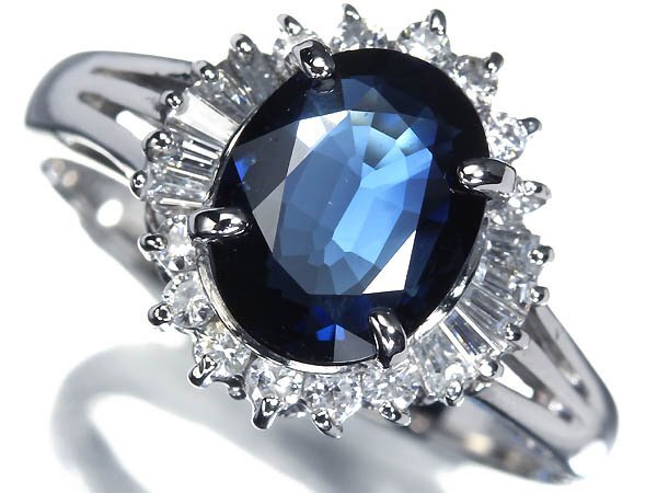 MO16969T【1円~】新品仕上【RK宝石】≪Sapphire≫ ジュエリーマキ 上質サファイア 大粒1.71ct 極上ダイヤモンド Pt850 高級リング ダイヤ拍卖