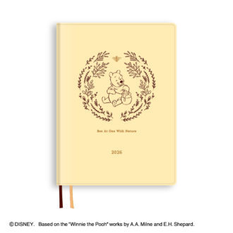 【新品】2026年1月始まり ディズニー Disney Diary B6 ウィークリー プー ライトイエロー E6228拍卖