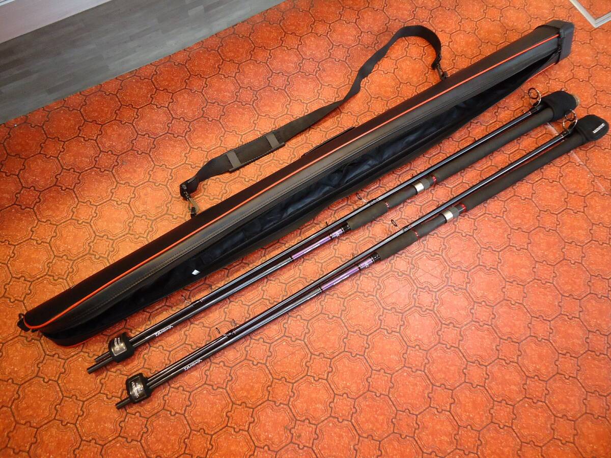 DAIWA ダイワ LBT FORCE リバティーフォース AK-1203H 釣竿 2本セット ケース付き 拍卖