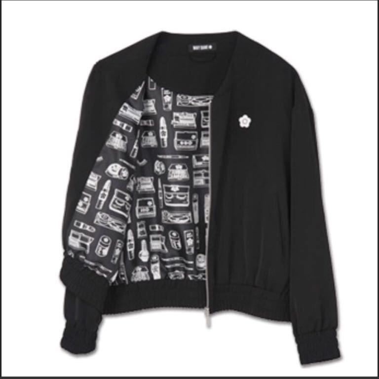 【新品タグ付】マリークワント☆ブルゾン ジャケット ブラック拍卖