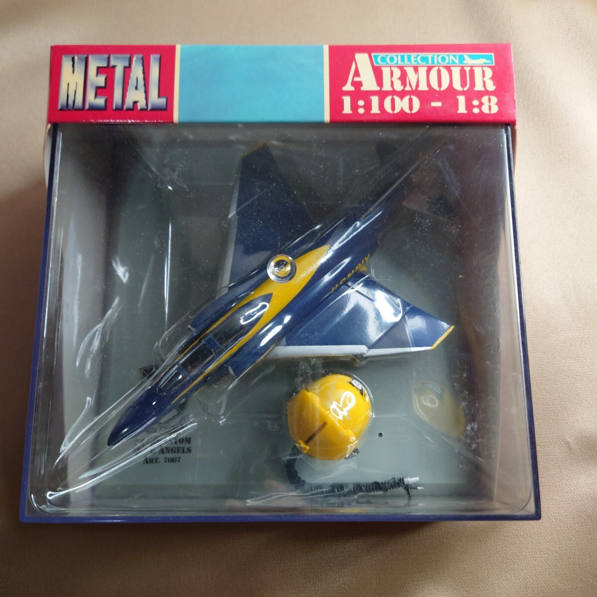 メタルアーマーコレクション 1:100 F4 ファントムブルーエンジェルス 7007 ダイキャスト拍卖