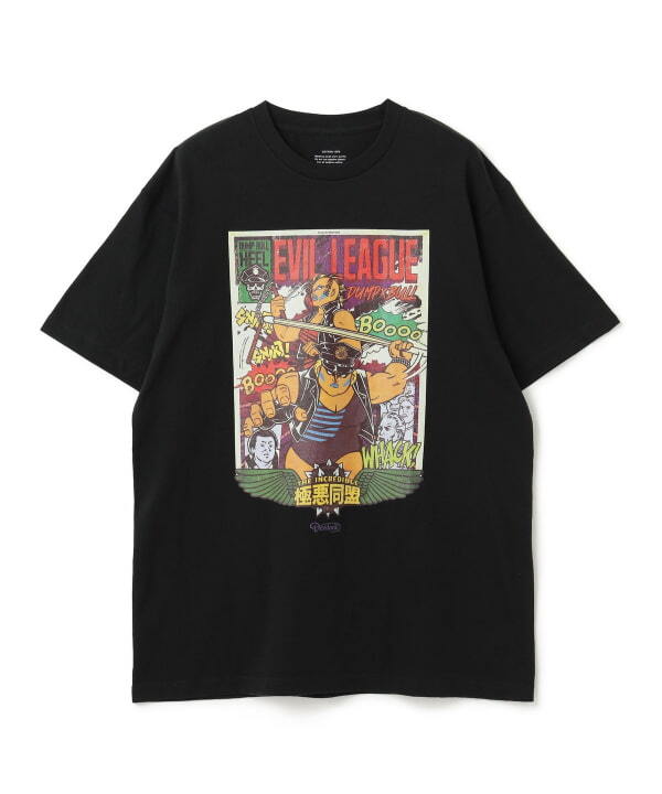 極悪同盟 × デビロック■送料込■限定コラボ Tシャツ■黒L■ゴッコ堂 ダンプ松本 ブル中野 プロレス 裏原ブランド devilock gdc mackdaddy拍卖