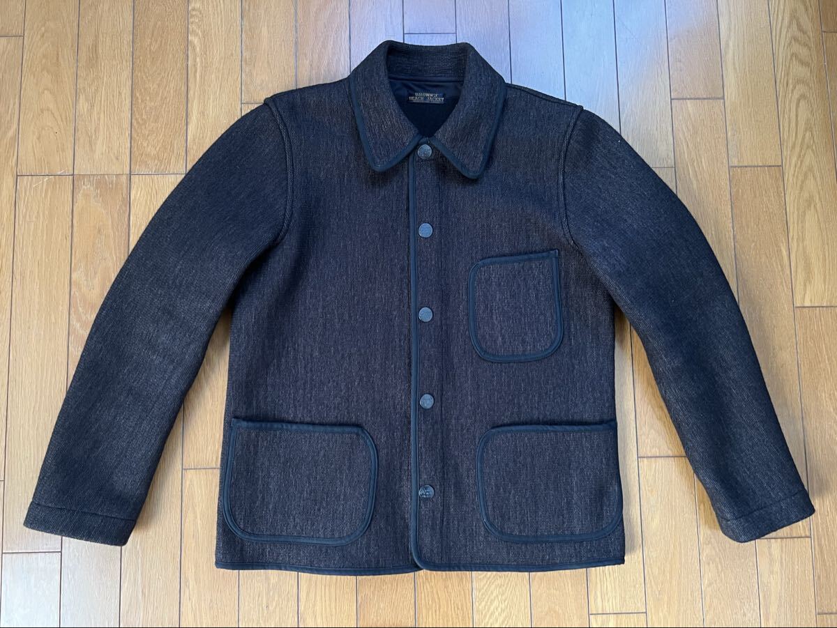 極上美品 フルカウント ブラウンズビーチジャケット BROWN'S BEACH JACKET 38拍卖